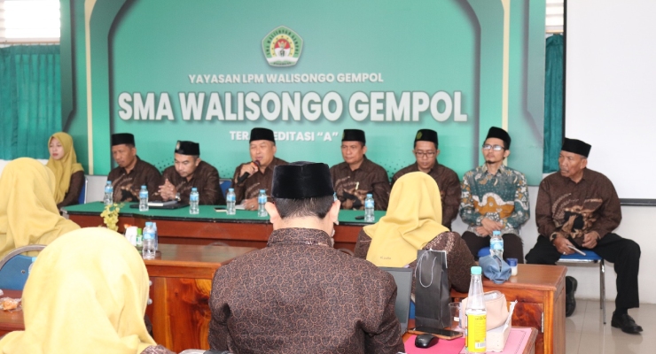 Rapat Kerja SMA Walisongo Gempol Tahun Ajaran 2026-2027